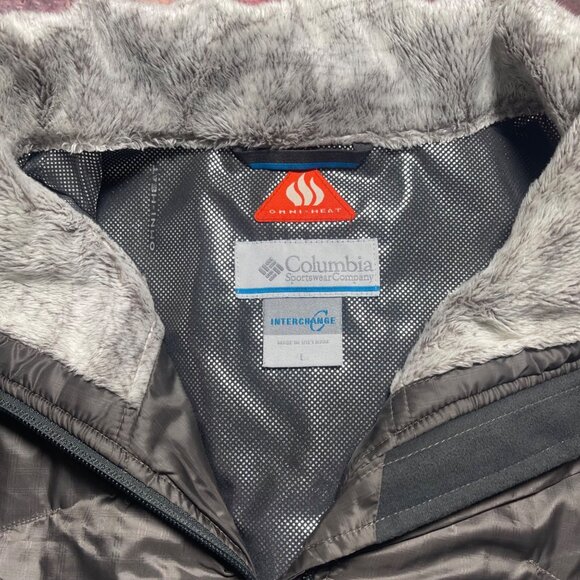 Columbia Kaleidaslope II Jacket Womens L Bronze Brown Insulated Omni-Heat - Picture 4 of 6